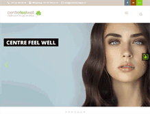 Tablet Screenshot of centrefeelwell.ch